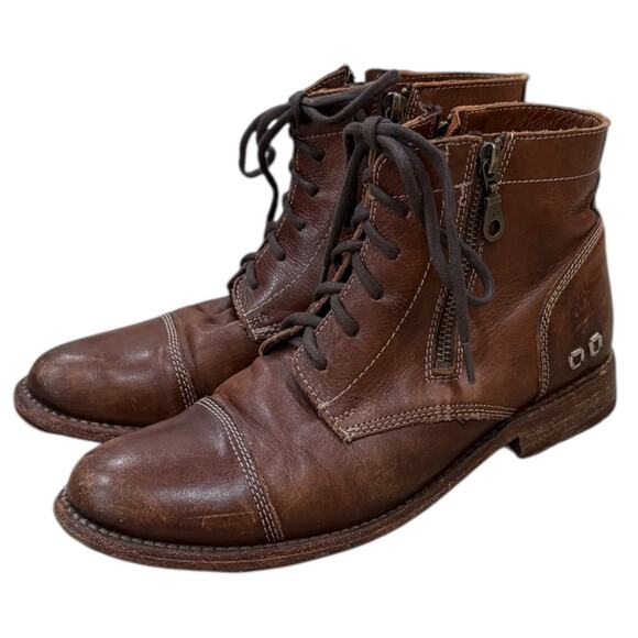 Bed Stu Bonnie Boots In Teak Rustic - Picture 3 of 13